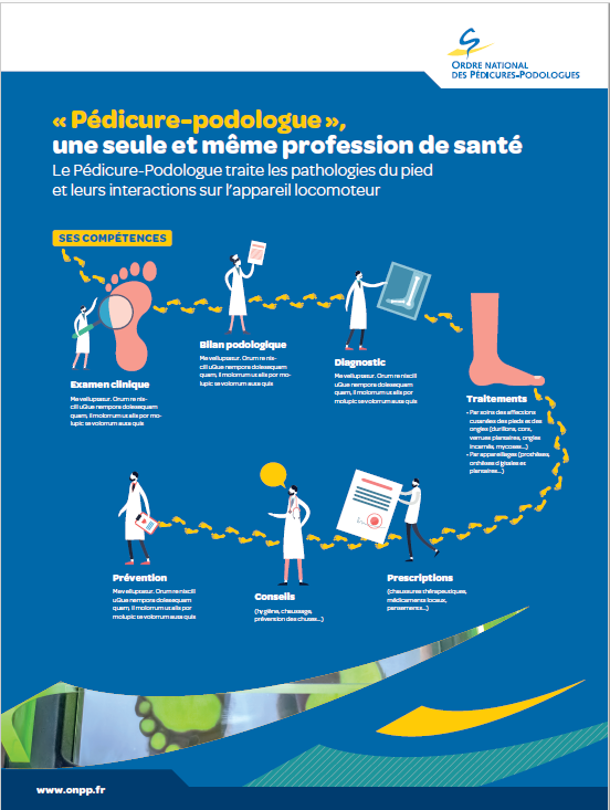 Compétences pédicure-podologue