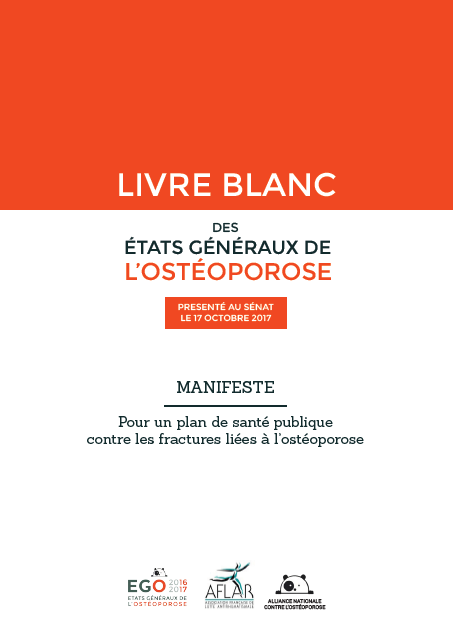 Livre blanc des Etats généraux de l'Ostéoporose