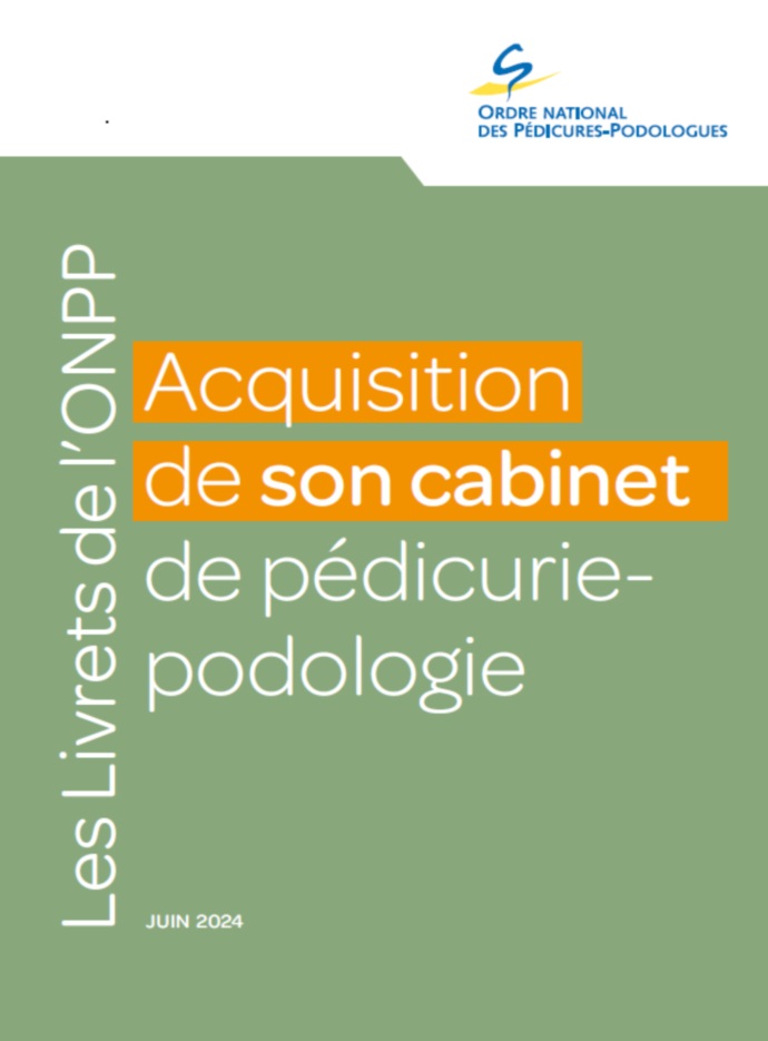 Acquisition de son cabinet de pédicurie-podologie
