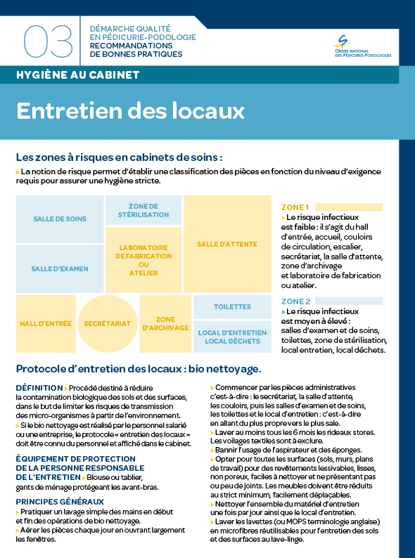 Entretien des locaux