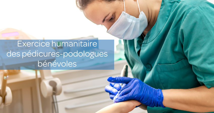 Comment s'engager en tant que pédicure-podologue bénévole ?
