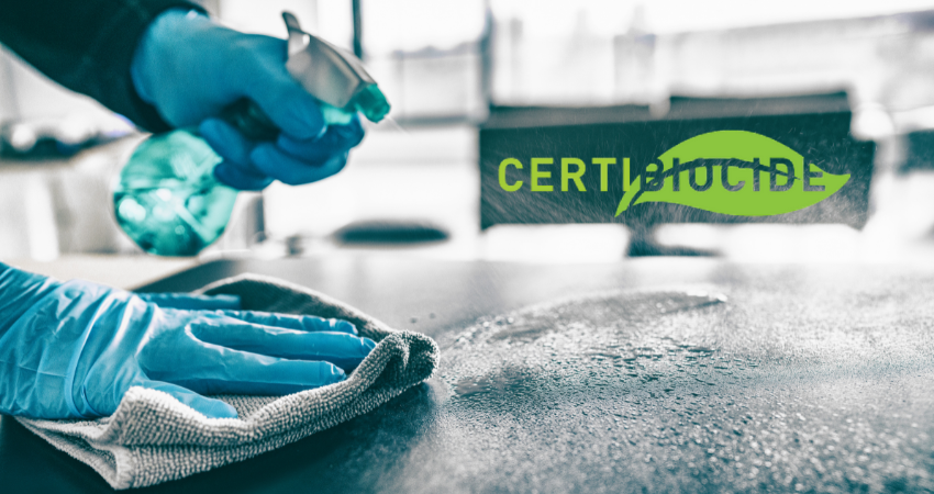 Report d’un an de la formation Certibiocide